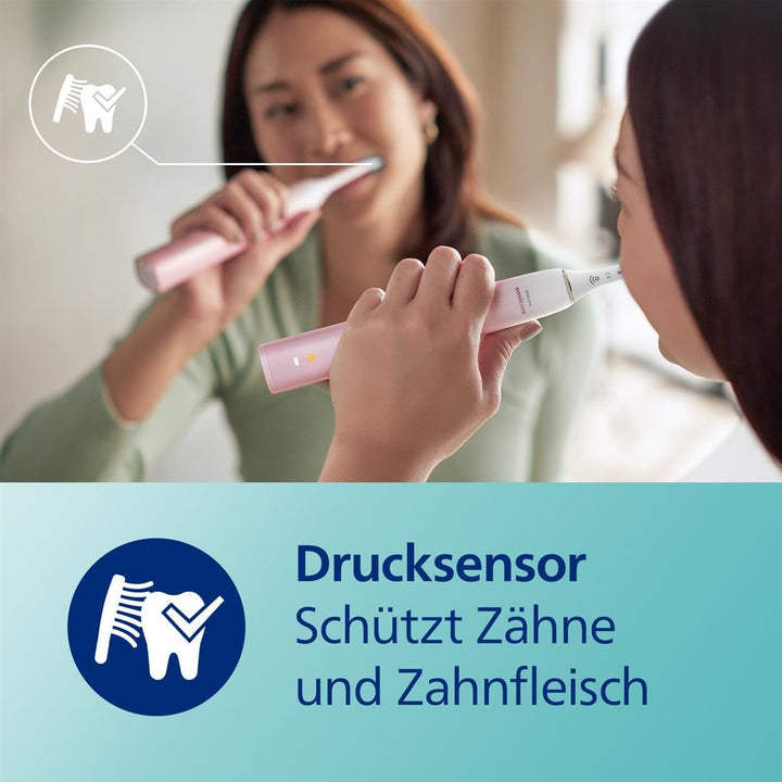 Philips Sonicare DiamondClean Elektrische Zahnbürste, 9000er Serie, Sonderedition – Schallzahnbürste