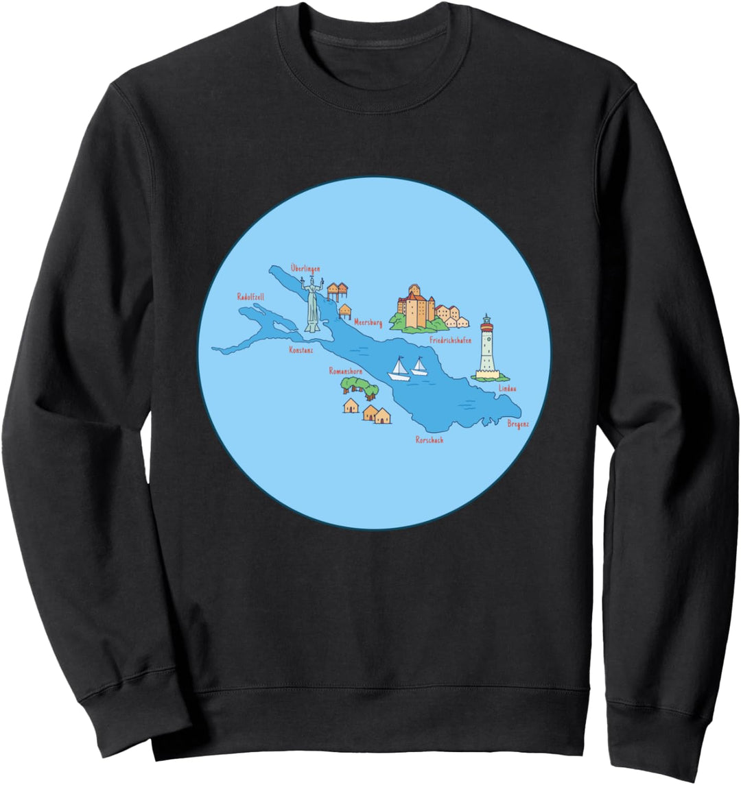 Constance Bodensee mit Kindern Lindau Bodensee Souvenir Sweatshirt