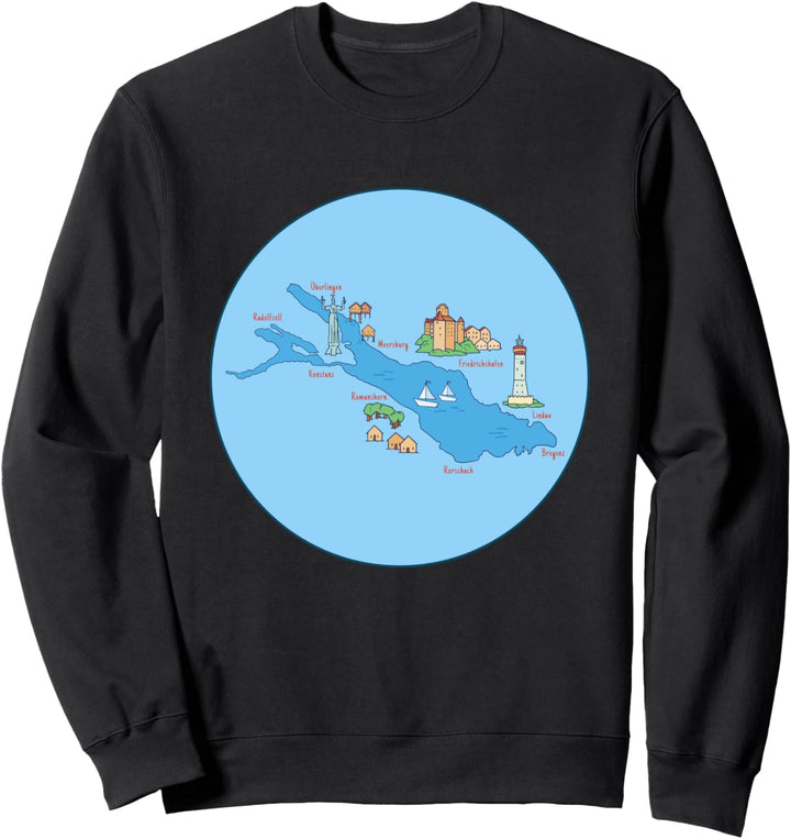 Constance Bodensee mit Kindern Lindau Bodensee Souvenir Sweatshirt
