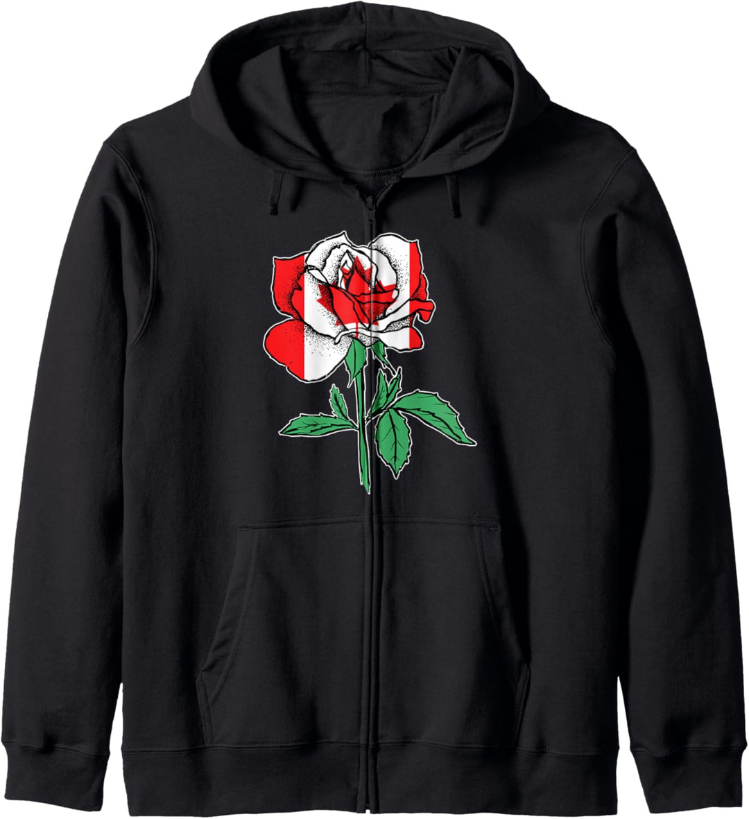 Kanada Rose Kanada Kanada Kapuzenjacke