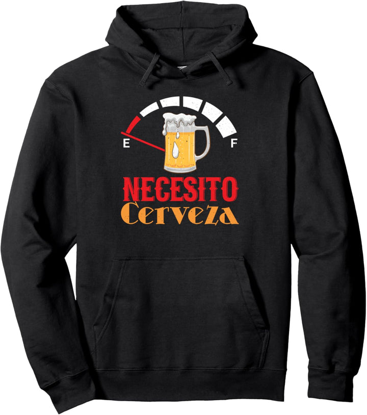 Necesito Cerveza Mexikanisches Bier Lustig Pullover Hoodie