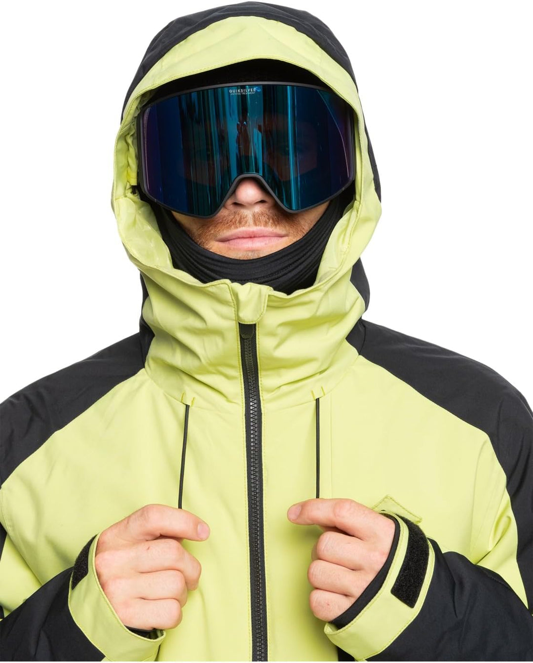 Quiksilver Herren Mission Block Jk Jacke (1er Pack) L Celery Green, L Celery Green