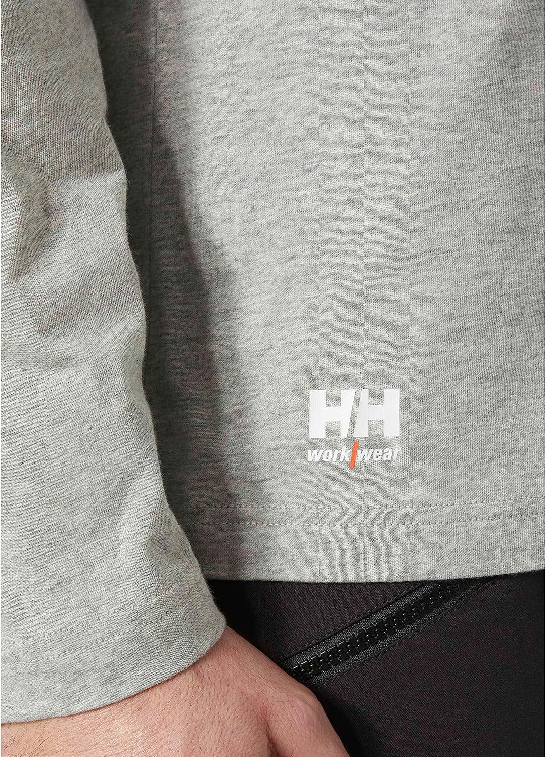 Helly Hansen Workwear Herren Classic Langarmpullover, S Grau Melange