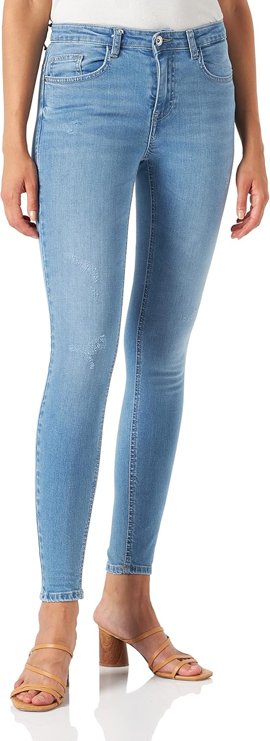 Female Skinny Jeans JDYBLUME Mittlere Taille Skinny Fit Jeans, XS / 32L