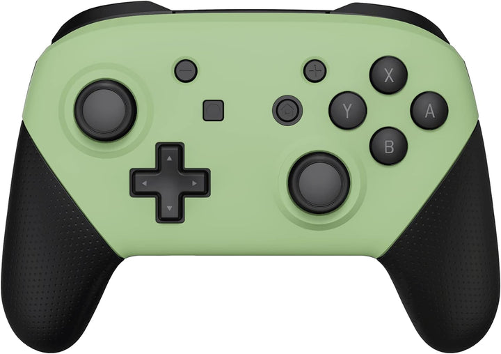 eXtremeRate Ersatz Grips Case Cover kompatibel mit Nintendo Switch Pro Controller, Custom Matt Front