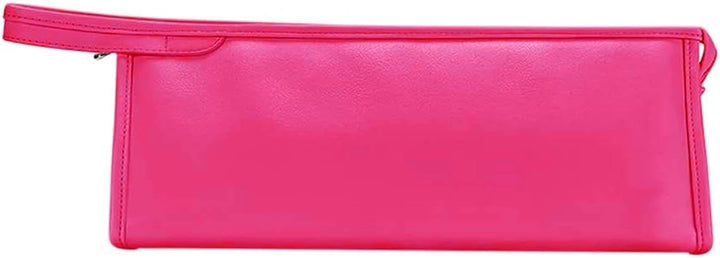 Reisetasche für Dyson Airwrap Long/Supersonic Haartrockner & Zubehör (PU-Leder Wasserdichter-Pflaume