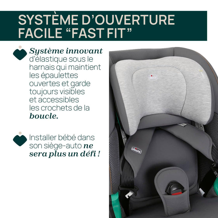 Chicco Autositz Seat&amp;Go I-Size, mit Isofix-System, für Kinder mit einer Grösse von 76 bis 150 cm, ve
