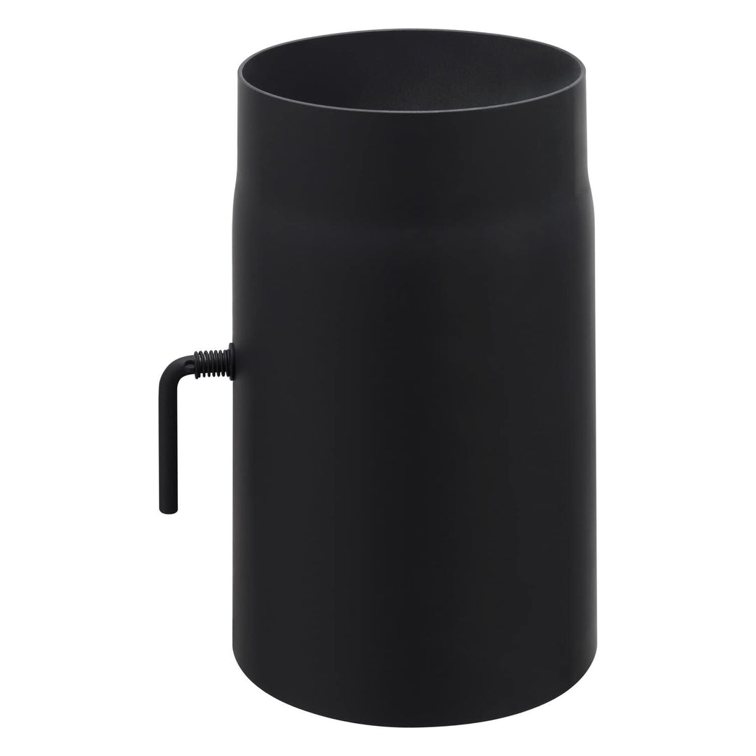 Ofenrohr Rauchrohr Kaminrohr Ø 130 mm Längenelemente - Bögen 45° und 90 ° (Längenelement 250 mm mit