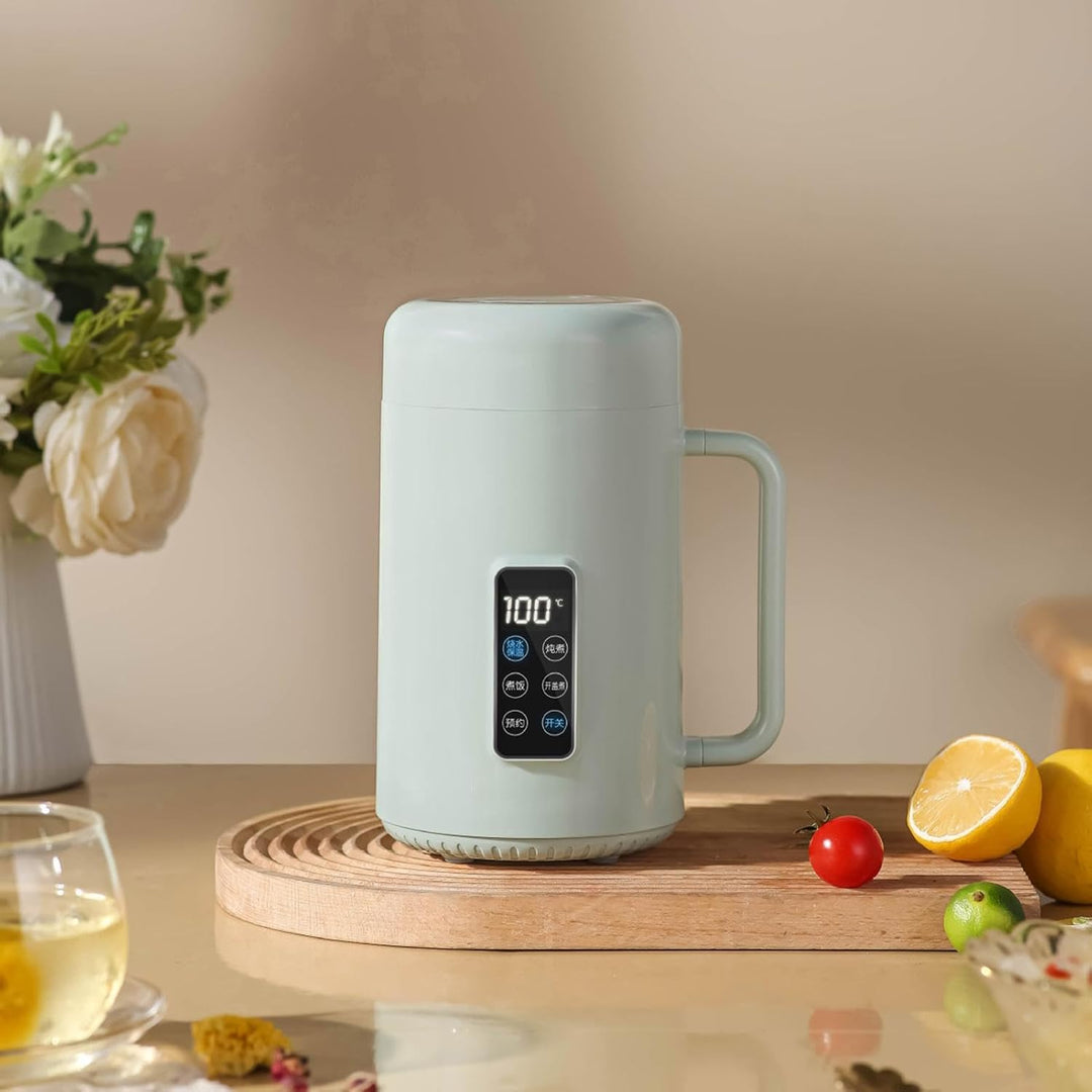 Tragbarer Herd, Ramen-Kocher, tragbarer elektrischer Lebensmittelkocher, 1000 ml Ramen-Kochtopf, ant