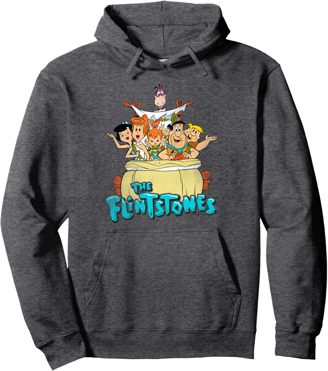The Flintstones Ride On Pullover Hoodie
