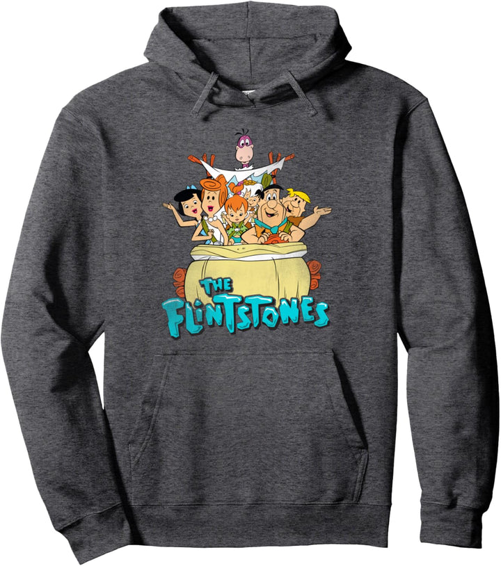 The Flintstones Ride On Pullover Hoodie