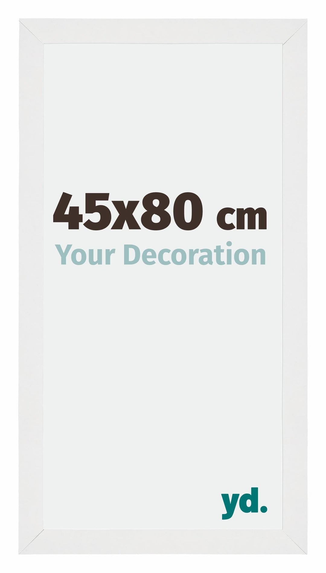 yd. Your Decoration - Bilderrahmen 45x80 cm - Bilderrahmen aus MDF mit Acrylglas - Antireflex - Ausg