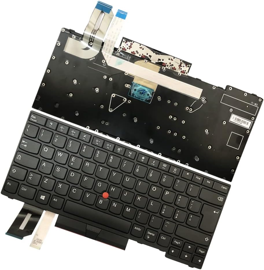 Gintai Italiano Tastiera für Lenovo Thinkpad L380 L390 E480 L480 T480S E485 E490 L490 T490 E495 T495