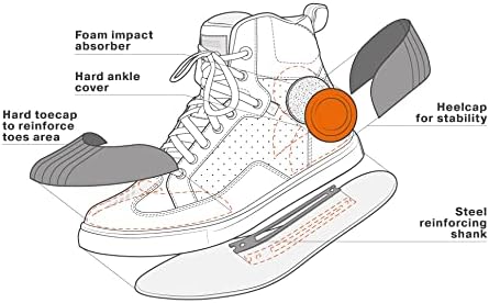 SHIMA SX-2 EVO LADY Motorradschuhe für Damen | Atmungsaktiv, Verstärkte Leder Biker Motorradstiefel