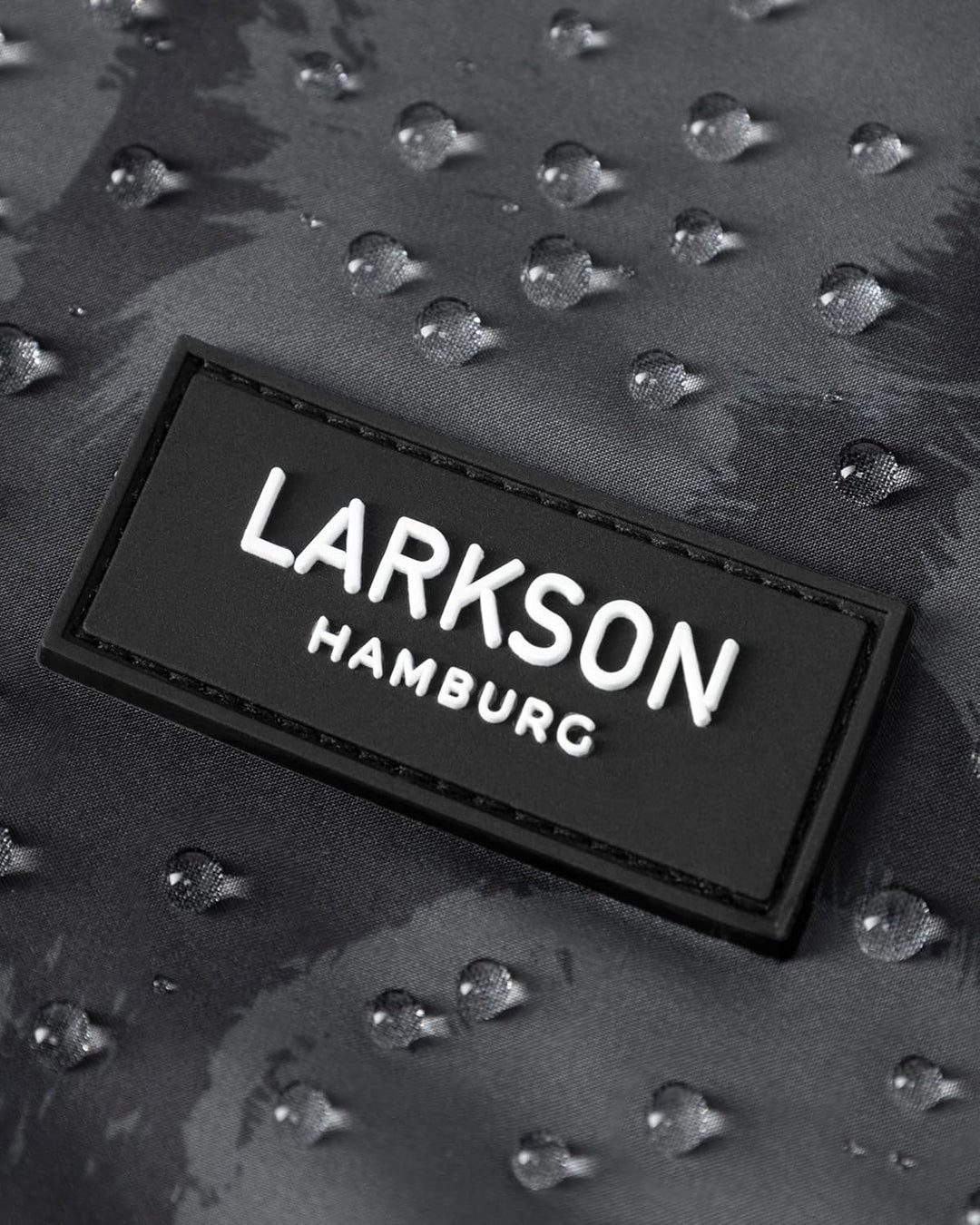 Larkson Hundemantel Grau Leo - Jonte - Regenmantel für Kleine & Mittelgrosse Hunde - 10000 mm Wasser