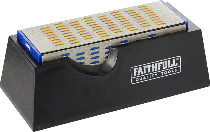 Faithfull DWQUAD Diamond Schleifstein, 4-seitig, FAIDWQUAD-TB, Multi 1 Originalverpackung