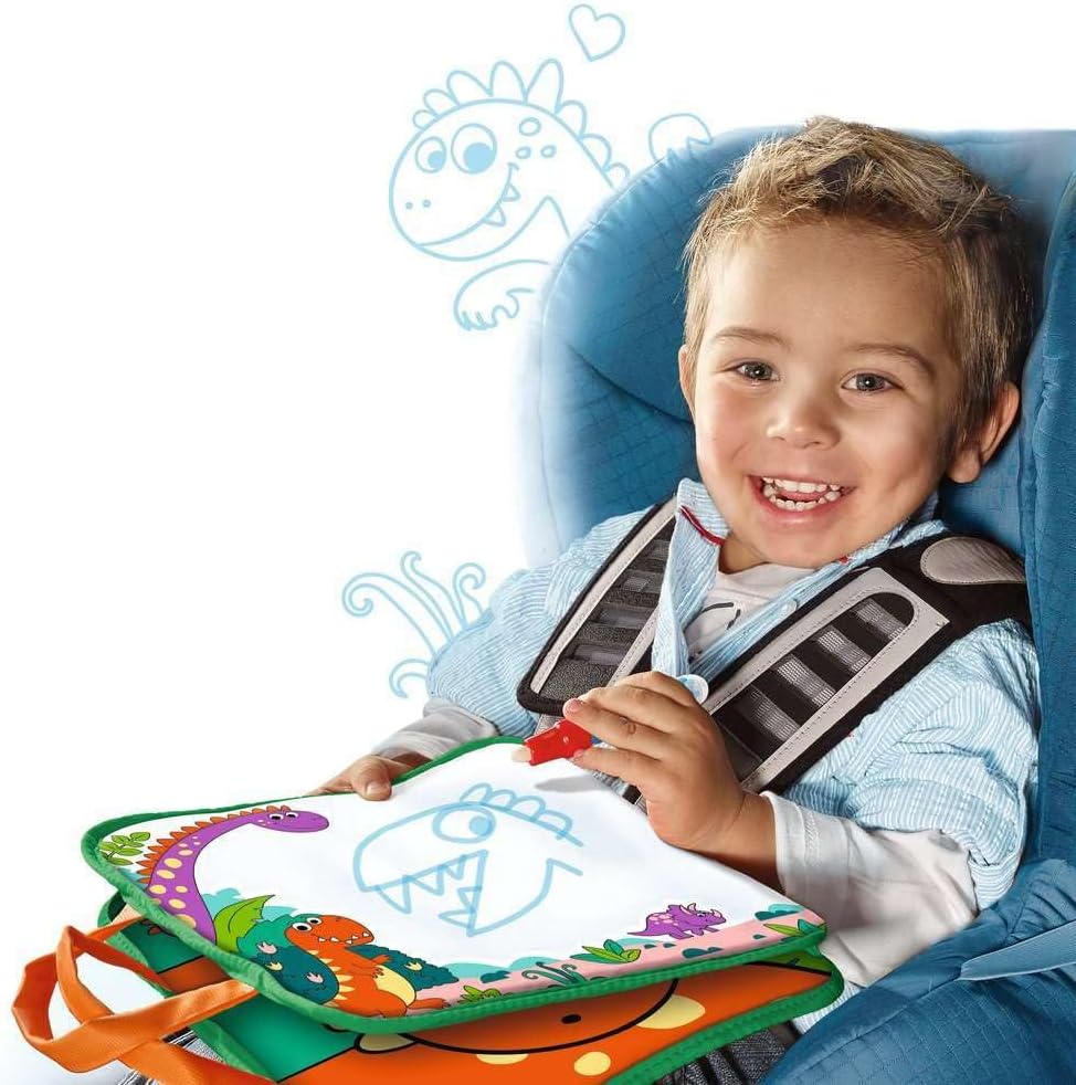 Ravensburger 4566 Aquadoodle Travel Dino - Erstes Malen für unterwegs - Fleckenfreier Malspass mit W
