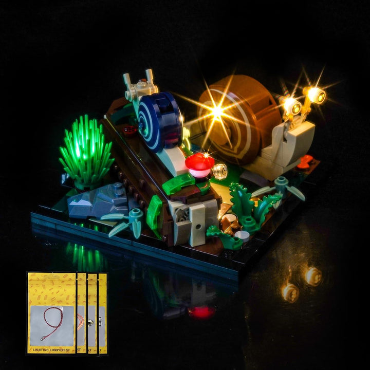 Led Licht Set Kompatibel mit Lego 40788 Friendly Snails (Kein Modell), Dekorationsbeleuchtungsset Co