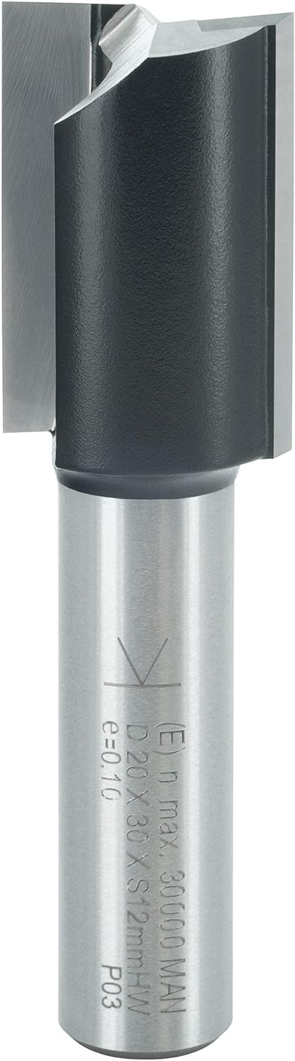 ENT 10565 Nutfräser HW, Schaft (S) 12 mm, Durchmesser (D) 20 mm, NL 30 mm, SL 40 mm, GL 70 mm D=20 /