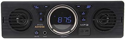 Bluetooth-Autoradio, Baceyong 12 V Stereo-Audio-MP3-Musik-Player unterstützt USB-AUX-SD-Karte