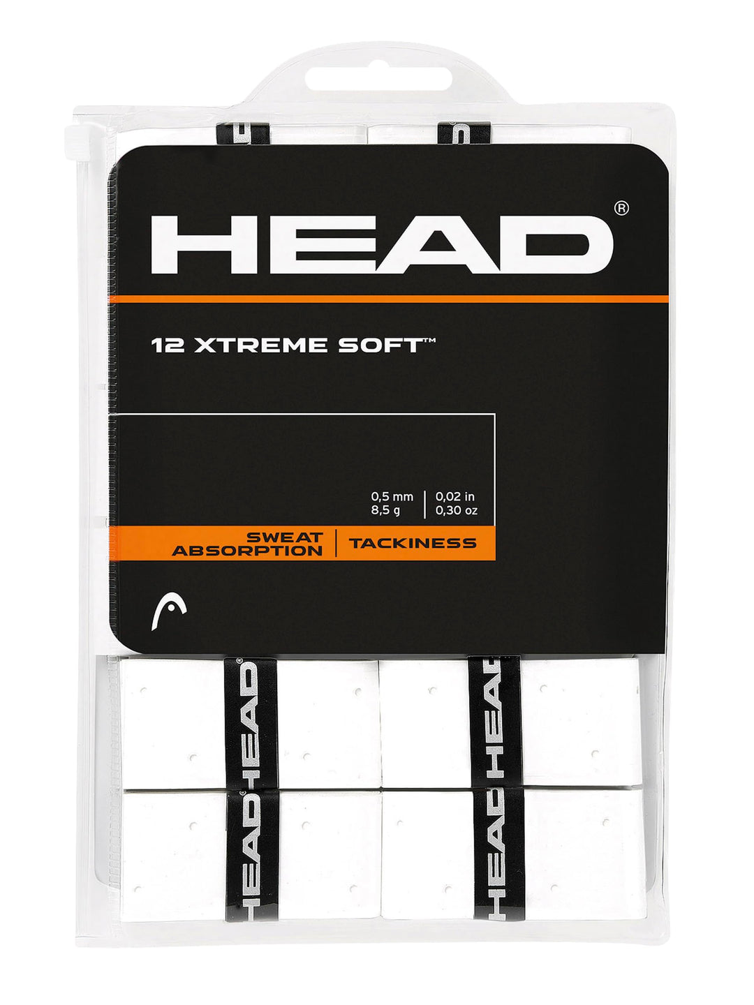 HEAD 12 Xtremesoft Griffband Weiss Einheitsgrösse Single, Weiss Einheitsgrösse Single