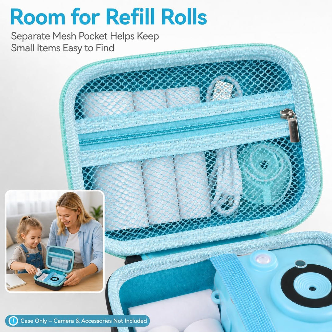 Kinderkamera Tasche, Sofortbildkameras Schutzhülle für VTech KidiZoom Print Cam/Gofunly/HiMont/ASTGM
