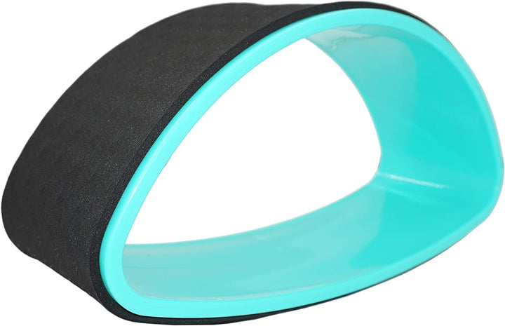 chi-enterprise Ovales Yoga Wheel | Yoga Rad, Abgeflachtes Yoga Wheel | Rückenstrecker, Rücken-Heimtr