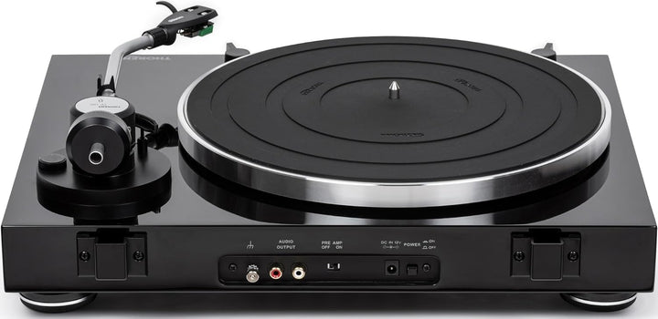 Thorens Plattenspieler TD 204 Hochglanz Schwarz