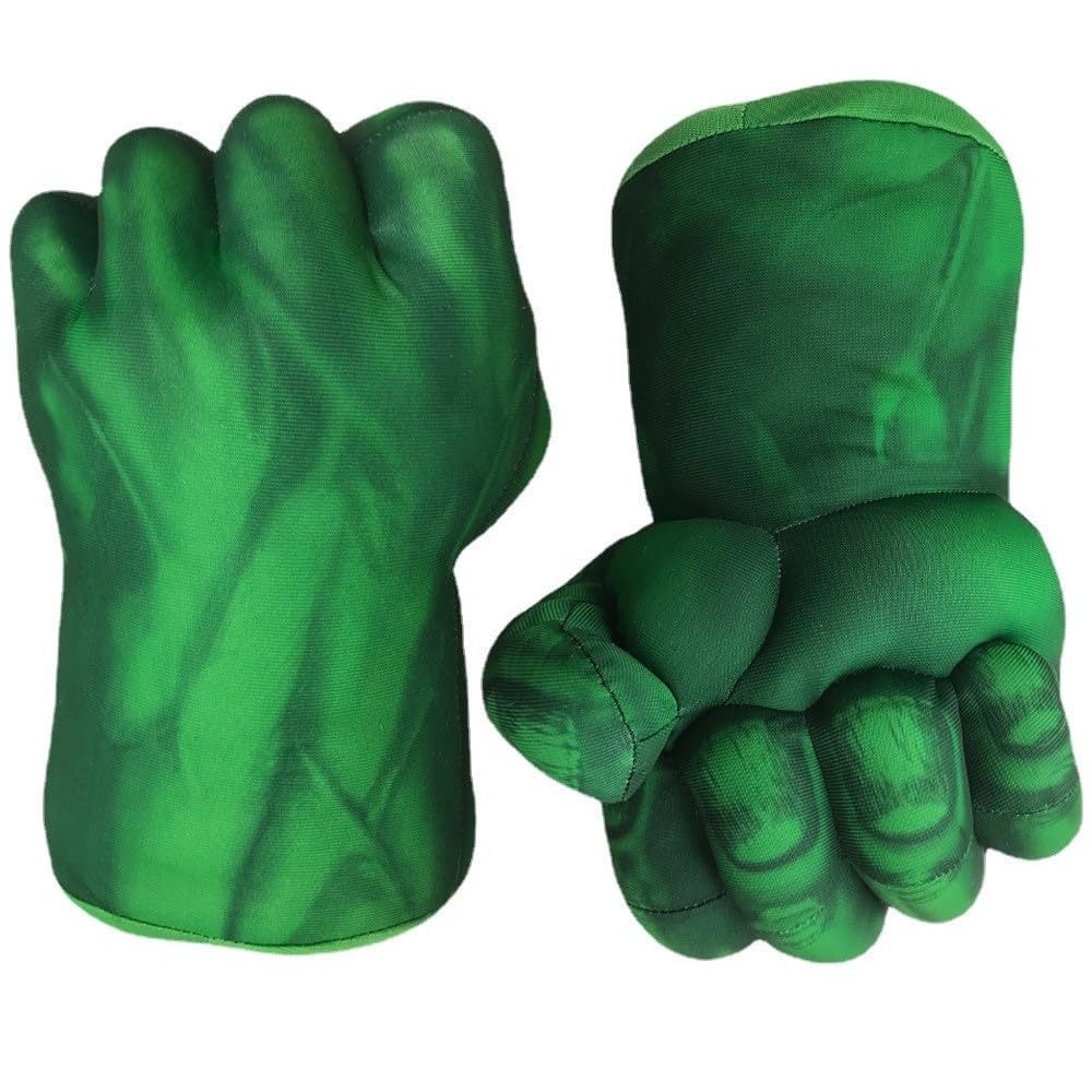 UrMsun Superhelden-Handschuhe für Kinder, Cosplay, Kostüme, Faust, grosse weiche Plüsch-Heldenfaust,