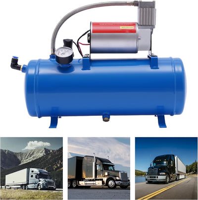 Kompressor, Luftkompressor Werkstatt, fahrbar, DC 12V, Induktionsmotor, Flüster Silent Druckluft lei