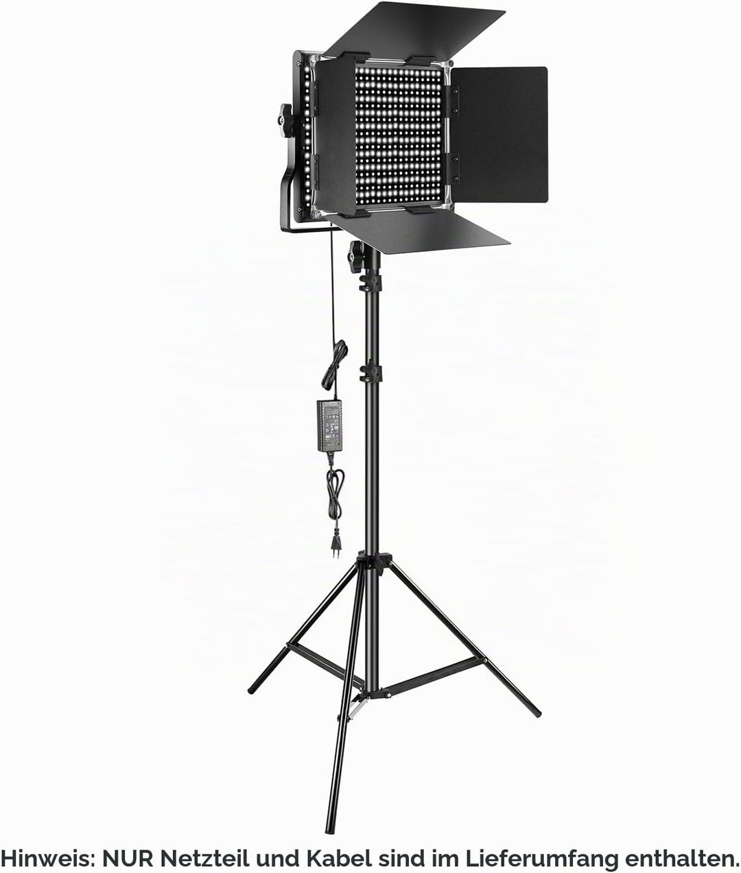 Neewer AC 100-240V zu DC 12V 5A 60W Netzteil mit 6,5 Fuss / 2 Meter Stromkabel Kompatibel mit 660 96