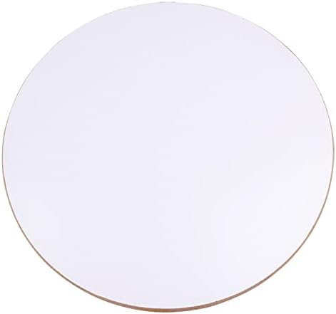KUNSTIFY Töpferscheibe I Rund I 30cm Durchmesser, Höhe 5 cm MDF Drehscheibe Drehteller für Töpferei