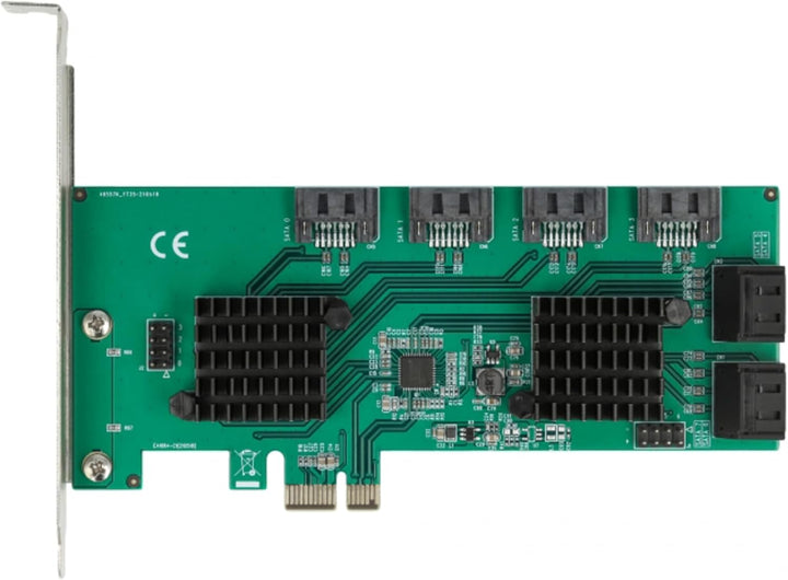DELOCK 8 Puertos SATA PCI Express X4 CARD BAJO PERFIL