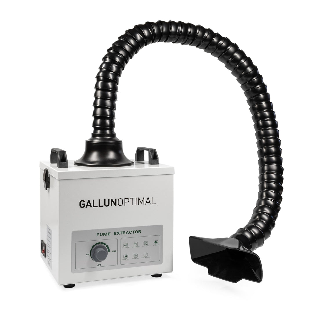 Lötrauchfiltersystem 100 W – 200 m³/h regelbar, 3-stufig (Vorfilter + HEPA H13 + Aktivkohle), Segmen