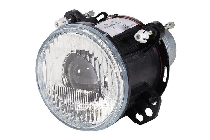 HELLA - Halogen/DE-Scheinwerfereinsatz, Hauptscheinwerfer - 24/12V - rund - Einbau - Lichtscheibenfa