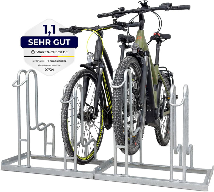Hochwertiger Fahrradständer Standparker 4054 | Sicherer Radständer auch für Mountainbikes & E-Bikes
