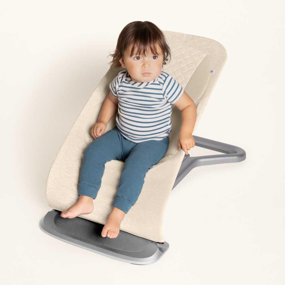 Ergobaby 3-in-1 Evolve Bouncer, Ergonomische Babywippe für Neugeborene ab Geburt bis zum Kleinkind,
