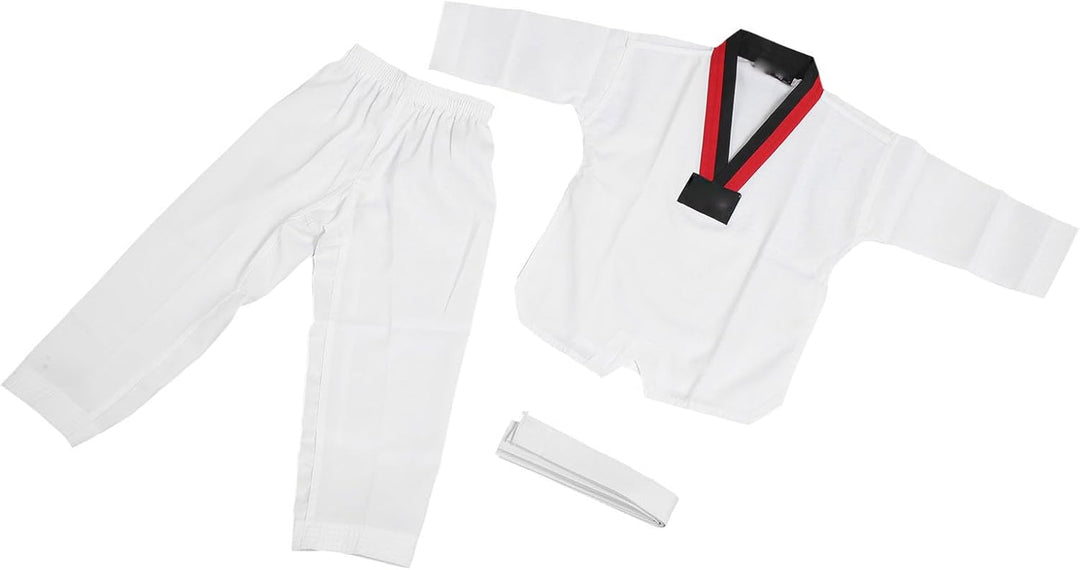 Taekwondo-Anzug, Elastischer Bund, rutschfest, Atmungsaktiv, Bequem, Taekwondo-Anzug für Zum Trainin