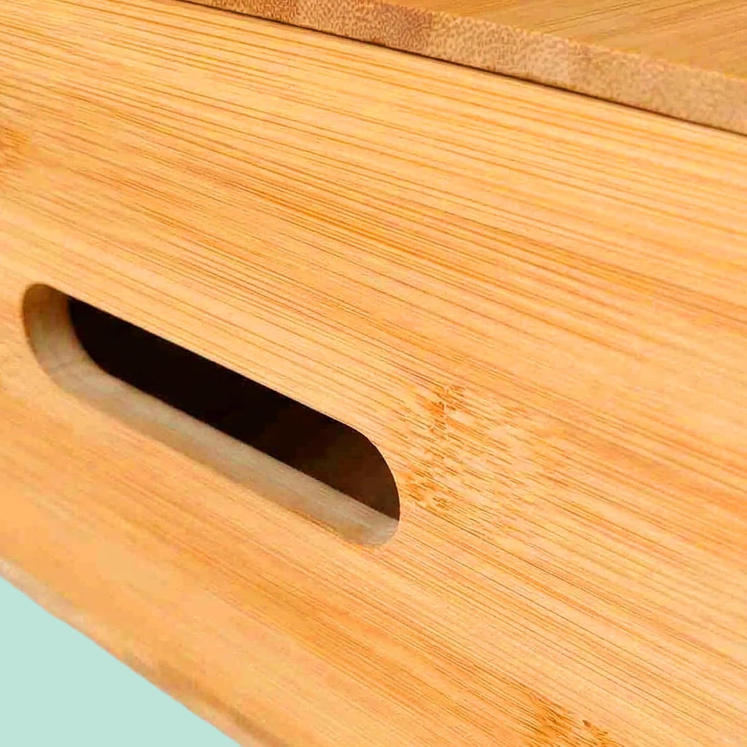 Relaxdays Aufbewahrungsboxen, 3 Grössen, Kartoffelaufbewahrungsbox, Zwiebelbox, Knoblauchbehälter, K