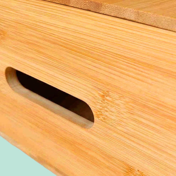 Relaxdays Aufbewahrungsboxen, 3 Grössen, Kartoffelaufbewahrungsbox, Zwiebelbox, Knoblauchbehälter, K