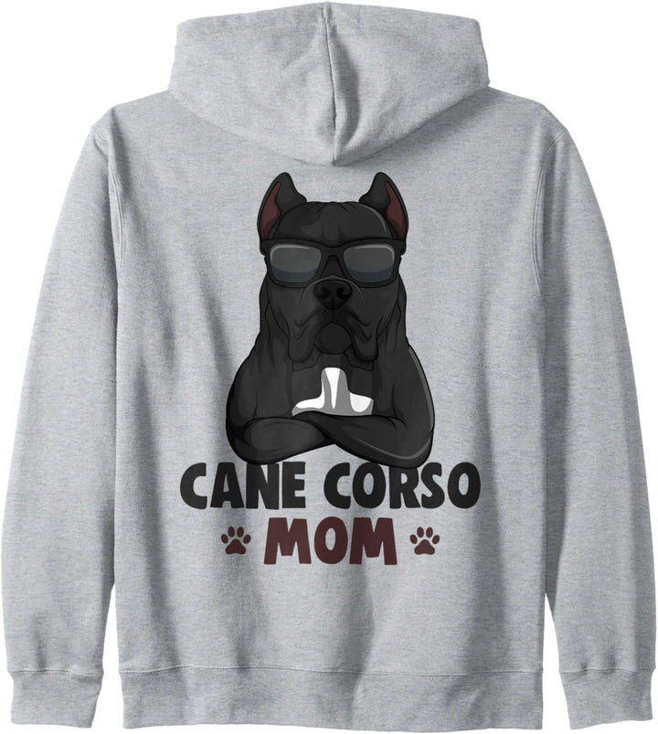 Cane Corso Hunde Mama Kapuzenjacke