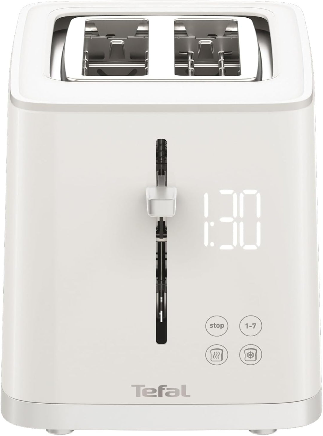 Tefal TT6931 Sense Toaster | 7 Bräunungsstufen | Digitaldisplay | Countdown | Aufwärmen/Auftauen | K