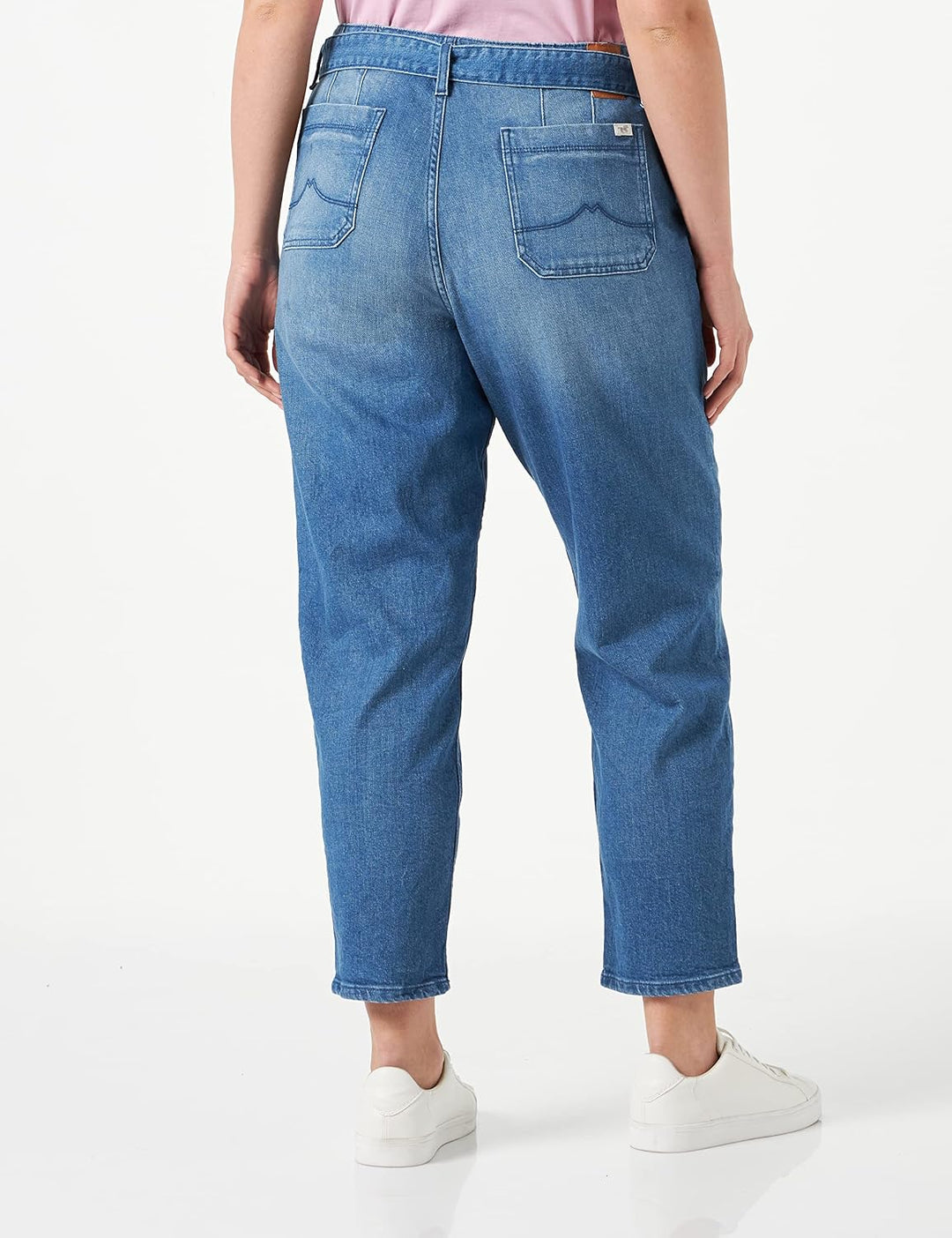 MUSTANG Damen Style Charlotte Tapered Jeans 28W / 32L Mittelblau 602, 28W / 32L Mittelblau 602