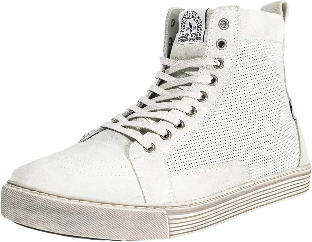 John Doe Neo Sneaker Damen Motorradschuhe - Wasserdicht - Leder - Schwarz