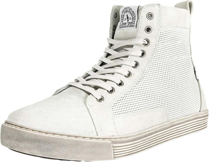 John Doe Neo Sneaker Damen Motorradschuhe - Wasserdicht - Leder - Schwarz