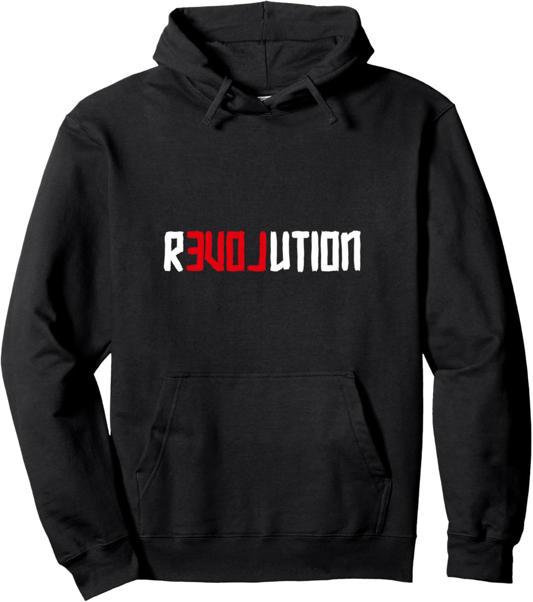 In Revolution steckt LIEBE - Philosophie Pullover Hoodie