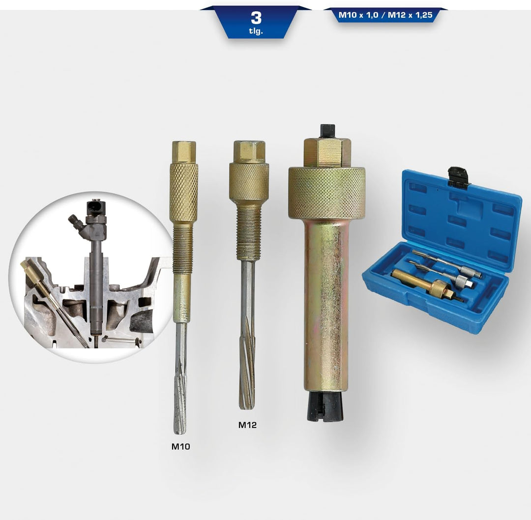 BRILLIANT TOOLS BT561020 Glühkerzen-Werkzeug-Satz, 3-tlg [Powered by KS TOOLS]