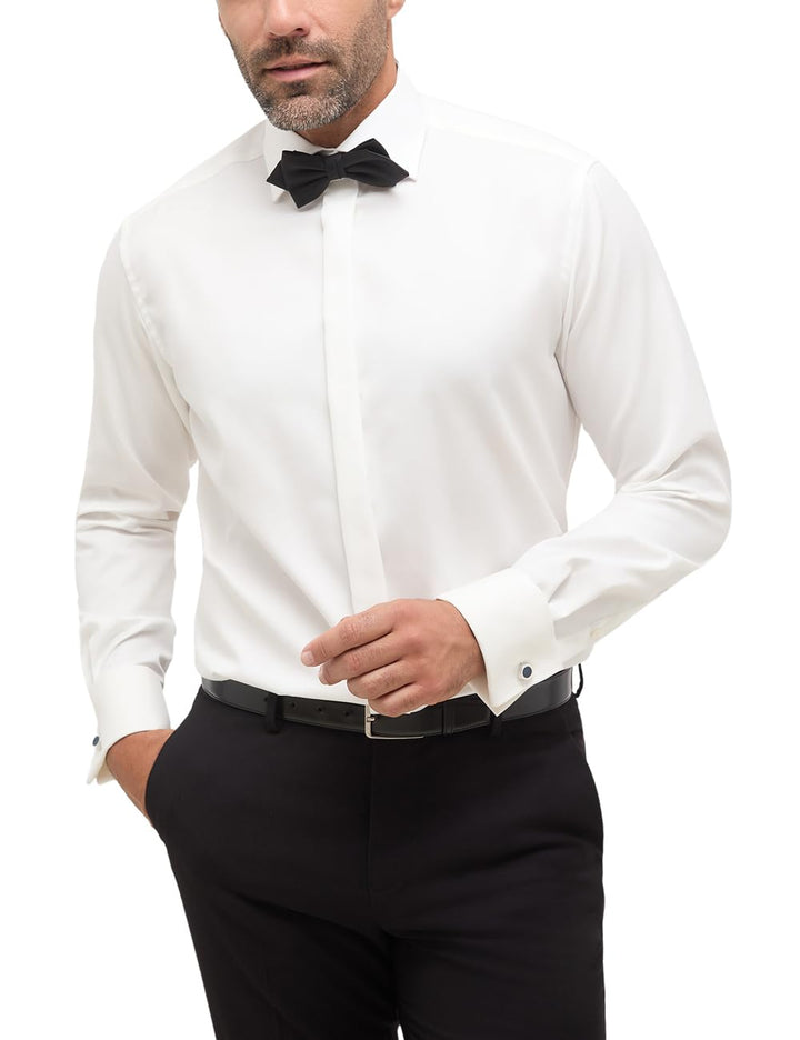 eterna Herren Cover Shirt MODERN FIT 46 Beige, 46 Beige