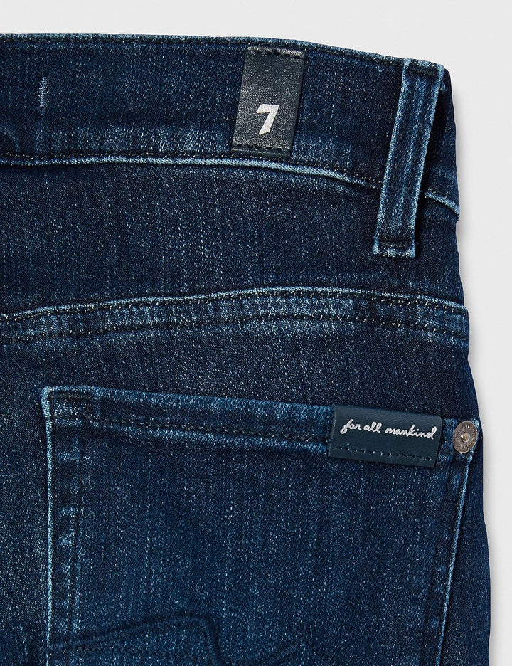 7 For All Mankind Damen Ankle Boot Jeans 29 Dark Indigo, 29 Dark Indigo