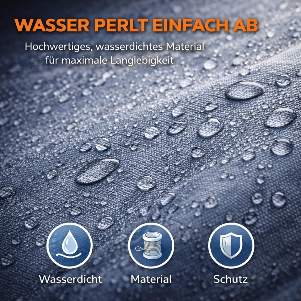 SUV wasserdichte Autoschutzhülle für Schutz & Abdeckung von Auto, PKW - Fahrzeug: Autoplane in Einhe